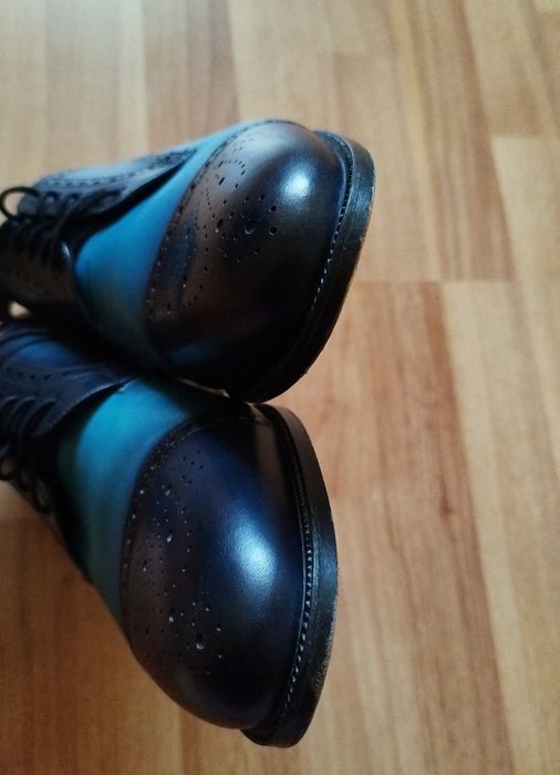 Pantofi piele Derby Brogue