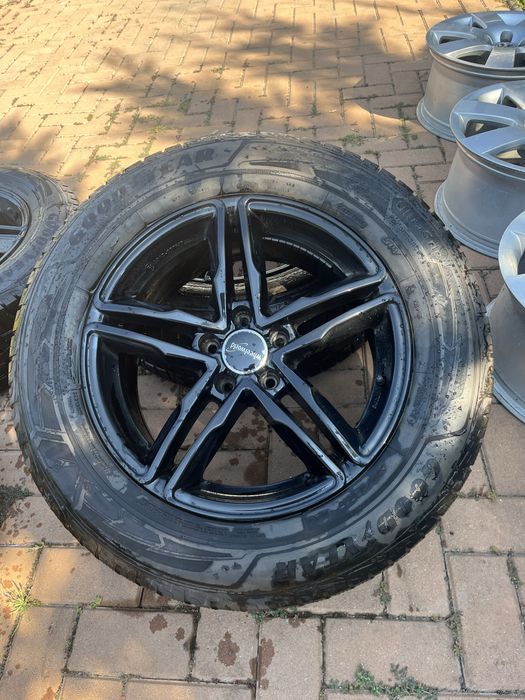 Jante 5x112 R17 , VW Passat/Tiguan/Audi A4/A5/A6/Q3/Q5/Seat/Skoda Taroq ,Anvelope 235/65/17 goodyear