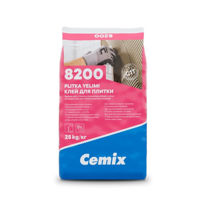 Гидроизол., фуга, клей, стяжка ( Cemix )