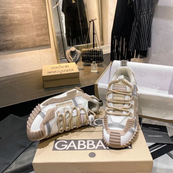 D&G Synchronization Sneaker "White/Beige"