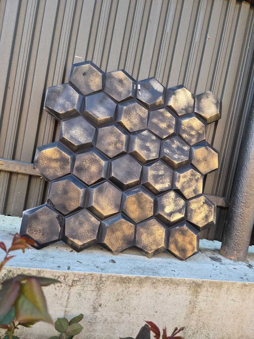Placi decorative 3D interior 120 lei m/³