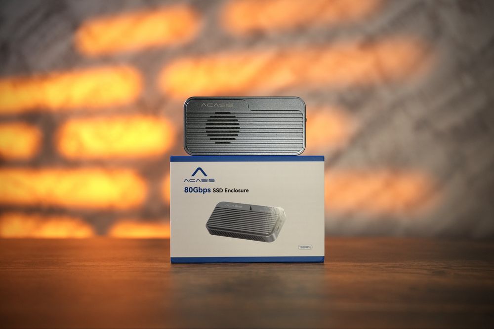Rack SSD M.2 NVMe Acasis 80Gbps (TB501Pro)