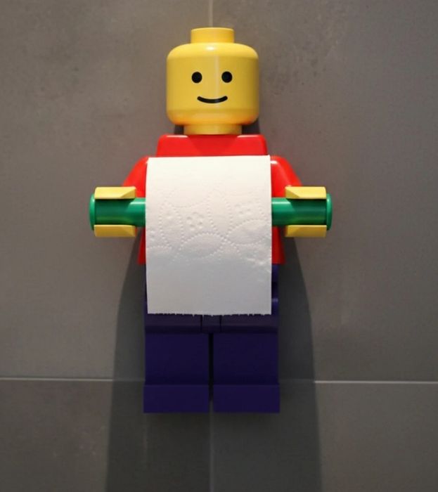 Suport hârtie igienică LEGO