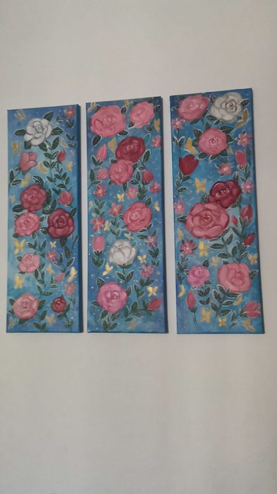 Tablou flori decorative