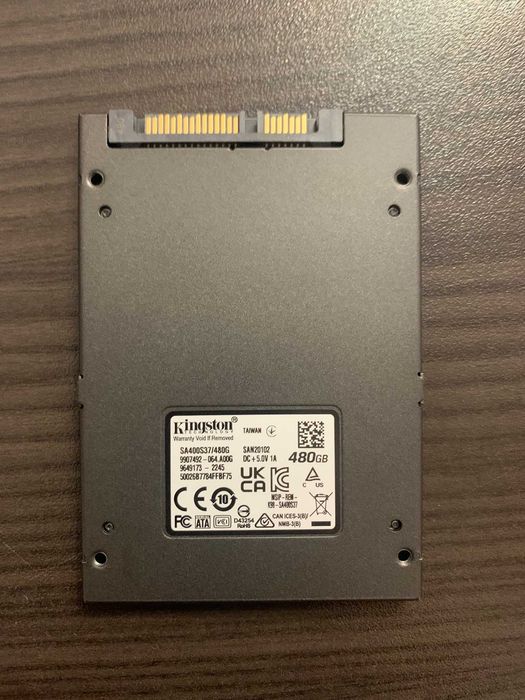 SSD Kingston 480gb 2.5 inch  - HDD GRATIS