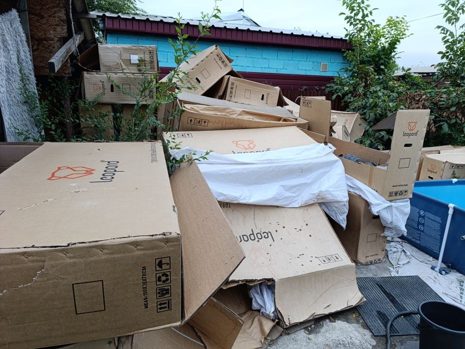 Коробки пустые картоновые