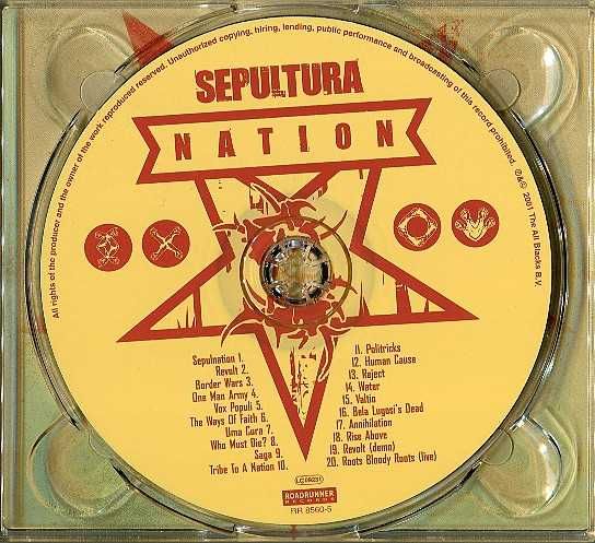 CD Sepultura - Nation (2001) Limited Edition, Digipak