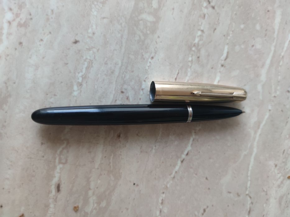 Stilou Parker 51  vintage penita aur 14k