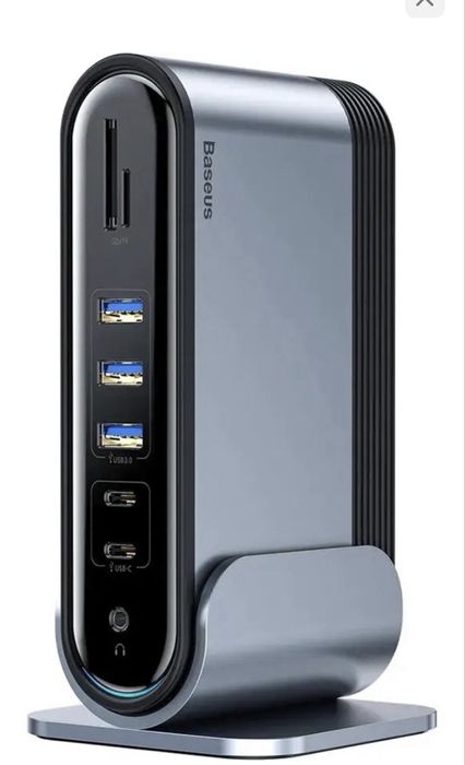 Док-станция Baseus BS-HUB003 серый