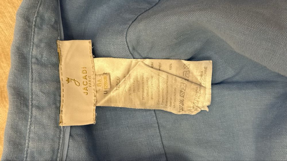 Рубашка из льна Jacadi для мальчика