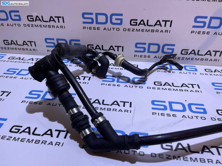 Furtun Furtunuri Conducta Conducte Presiune Aer Galerie Admisie Tulumba Vacuum Vacum Audi A3 8L 1.8 T AUQ AUM ARX ARY 1997 - 2003 Cod 1J0612041BC 058133753B 06A133783G 06A133500G 06A133784C