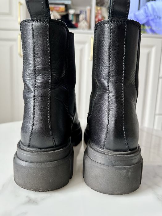 Botine din piele naturala -37