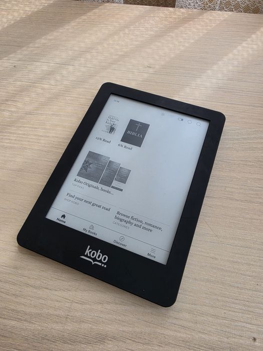 Ebook reader Kobo GLO - backlight