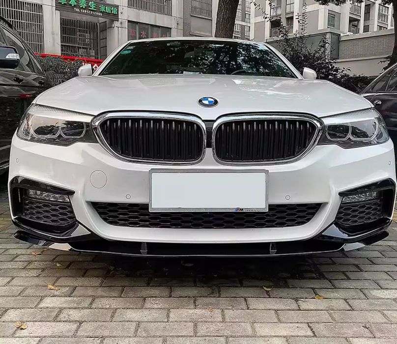 Lip prelungire bara fata M BMW Seria 5 G30 G31(2017-2020) Negru Lucios