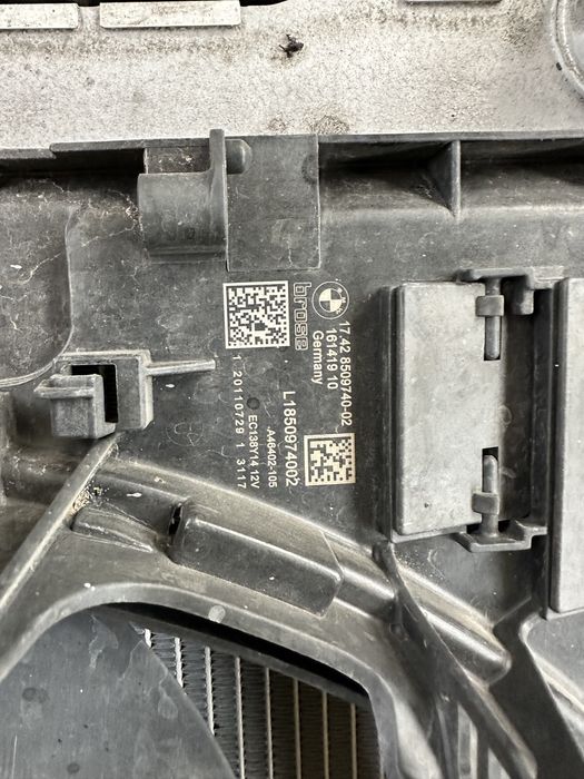 Electroventilator gmw radiator apa aer ac Intercooler bmw f10 f11