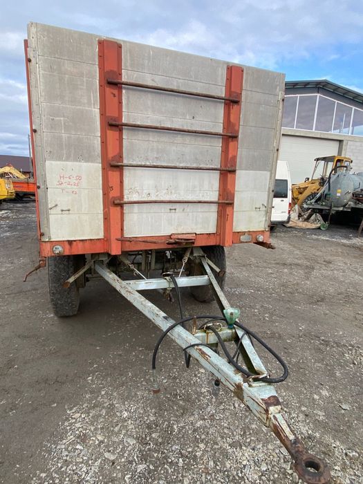 Remorca dupa tractor 12 tone 6.50 m x 2.25 m