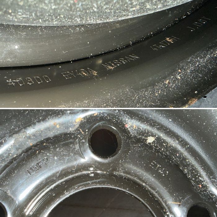 НОВ Оригинален Комплект 17" ПАТЕРИЦА/КРИК/КУКА 5х114,3 за -NISSAN-