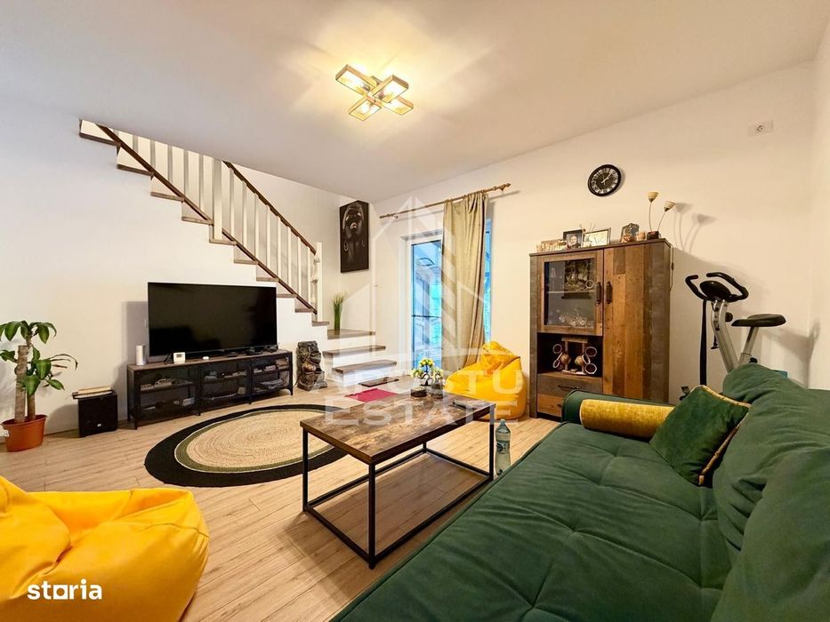 Casa insiruita, 2 locuri de parcare, curte de 150 mp, Sacalaz