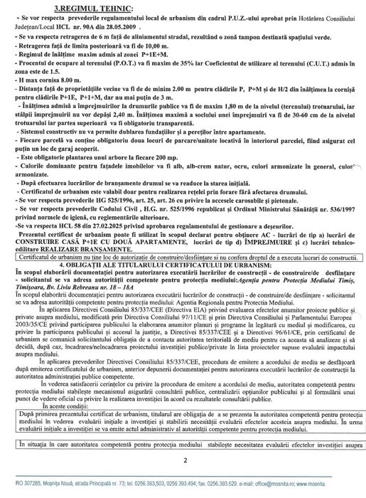 Teren duplex  zona i  plina dezvoltare