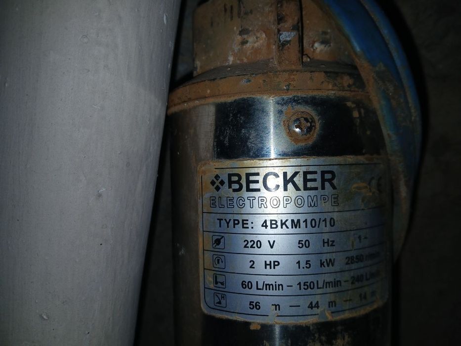 Мотор Becker Electropompe