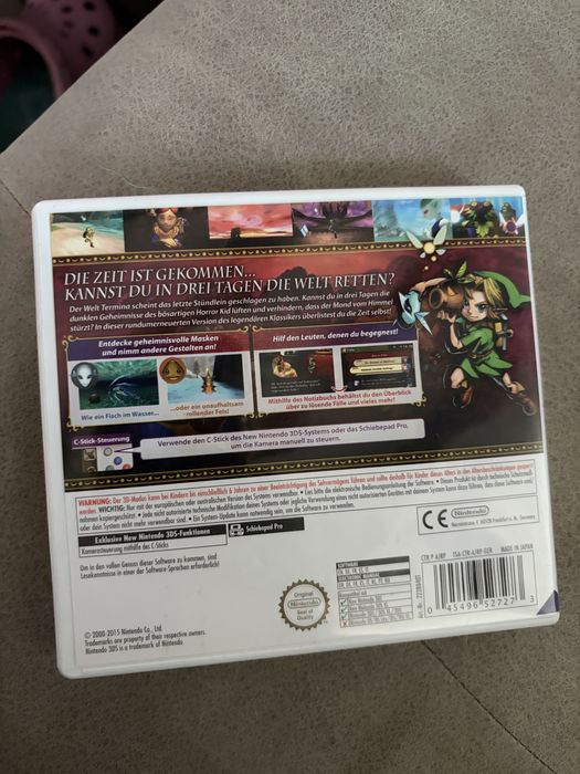 zelda majora's mask 3d за nintendo 3ds