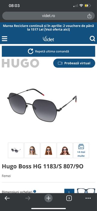 Hugo Boss HG 1183/S 807/9O