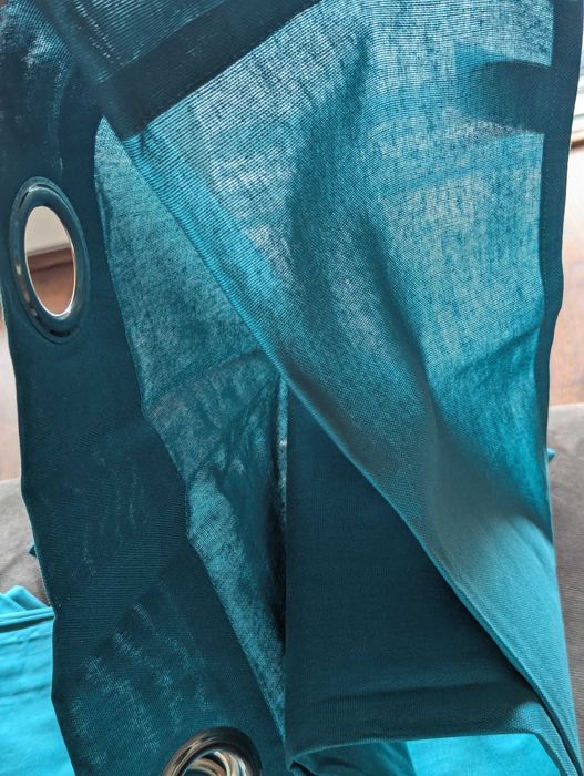 Set draperie Coton d'interieur semiopaca bumbac 140x240 cm - Roz