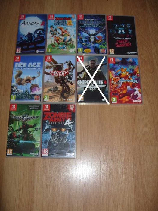 Игри за Nintendo Switch Част 3 - 25 € / 48,90лв за брой