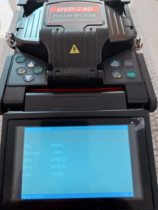 Сплайсер DVP-740 на 800 сплайса в отлично състояние.