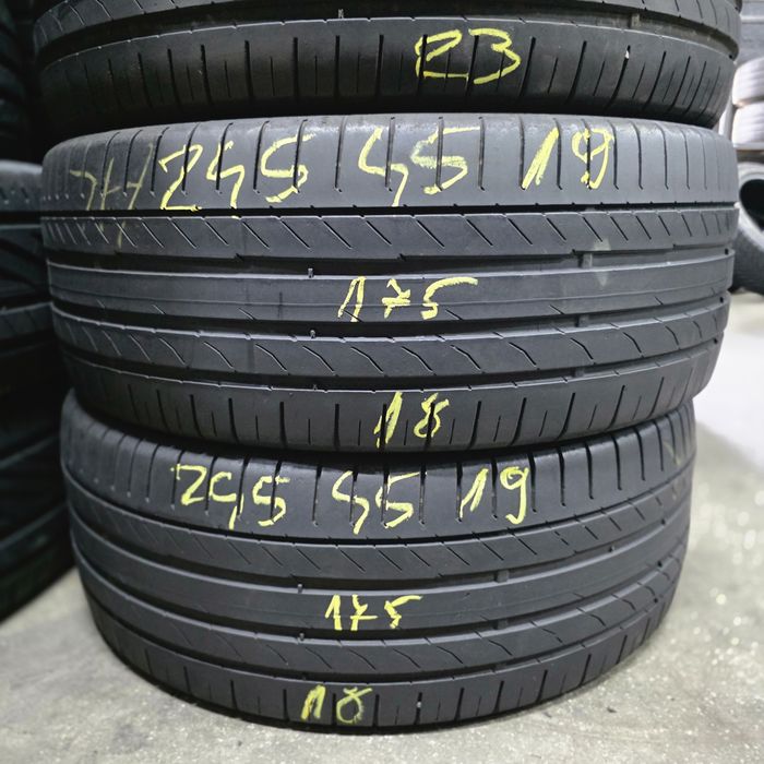 2x 245/45/19 VARA CONTINENTAL Stare excelenta