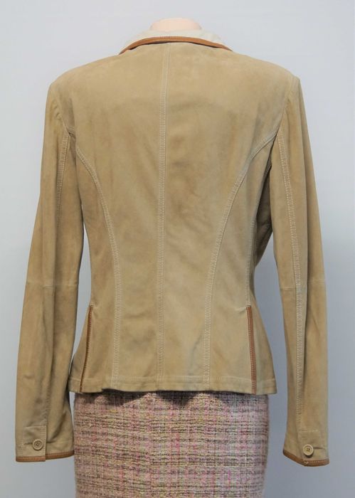 Jacheta piele intoarsa Brunello Cucinelli marimea 46