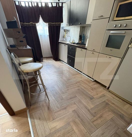 Apartament 3 camere, 60 mp, Școala Nr. 10, zona Burdujeni