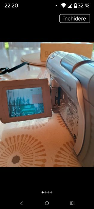 Cameră video mini DV JVC - pachet complet+accesorii originale