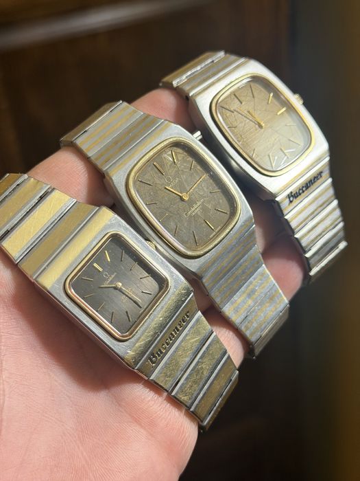 Omega Constellation Aur 18 k si Otel  Spider dial