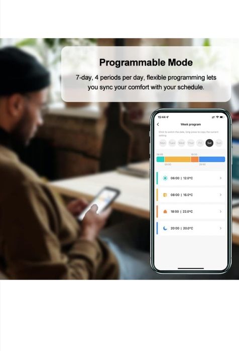 Termostat de calorifer KETOTEK Zigbee Tuya
