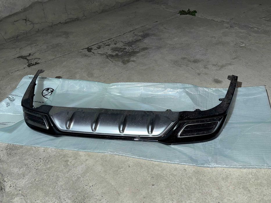 Нижняя часть бампера КИА К5 2019г-23г в сборе, б/у