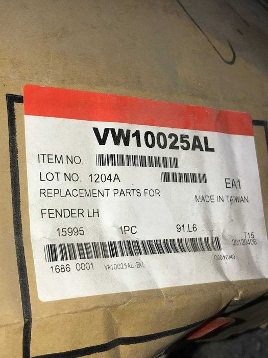 крыло VW PASSAT (B5) 97-00 VW10025AL-003