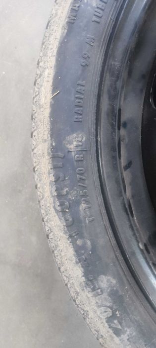 Roata rezerva slim volkswagen vw golf 5 hatchback pe 18 inch