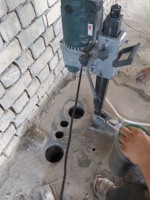 Сухой мокрый алмазное сверление 330м услуга Перфоратор девор тешиш