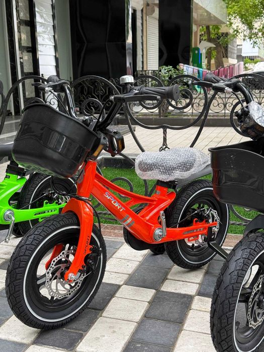 Детский вело 12 размер. Алюминий