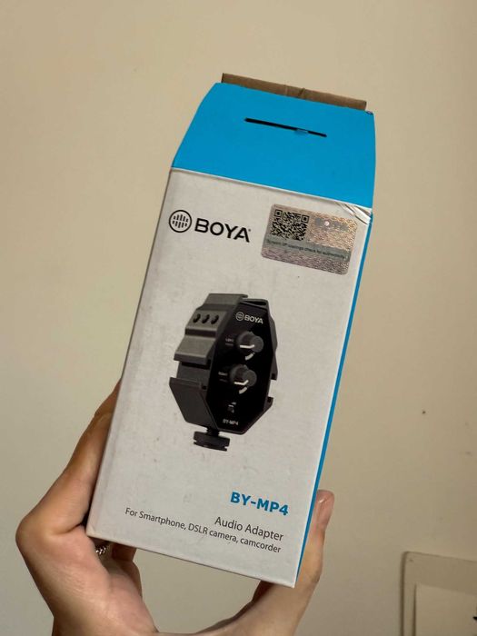 Adaptor Audio Boya By-Mp4 Mono si Stereo - Mixer Lavaliera