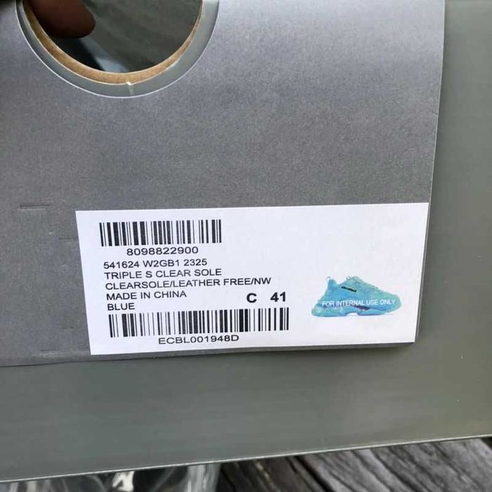 Balenciaga Triple S - Blue/Light Blue/Navy