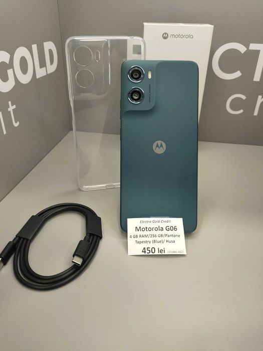 Motorola G06 4GB RAM/256 GB/Tapestry Blue ID1886-AG2