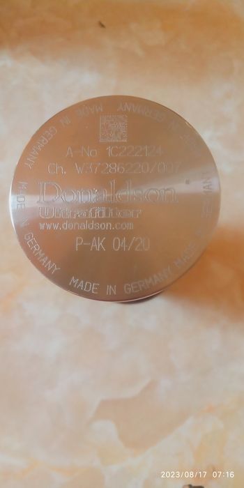 Фильтры Donaldson.