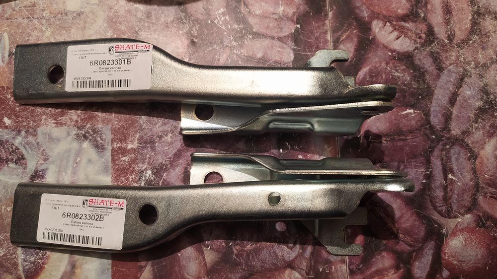 Петли капота, диффузор, датчик темп. VW Polo 2015