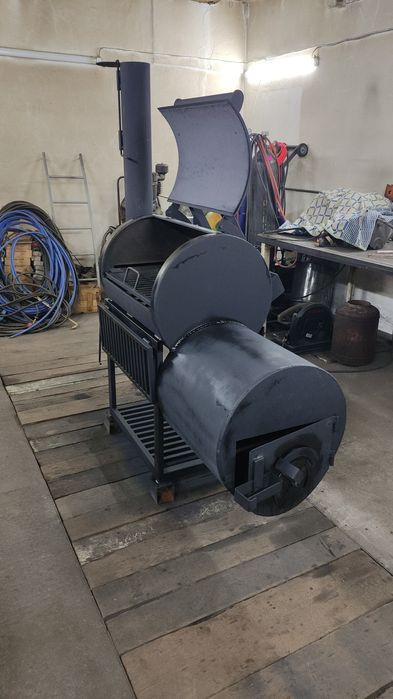 Изготовление Smoker BBQ