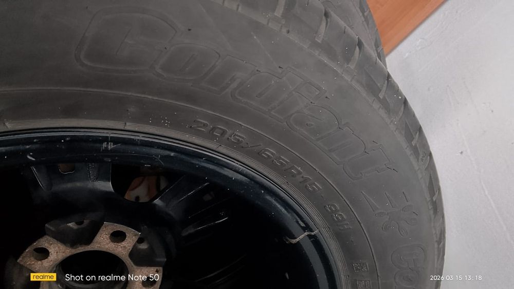 Продам летние шины Cordiant sport 2.