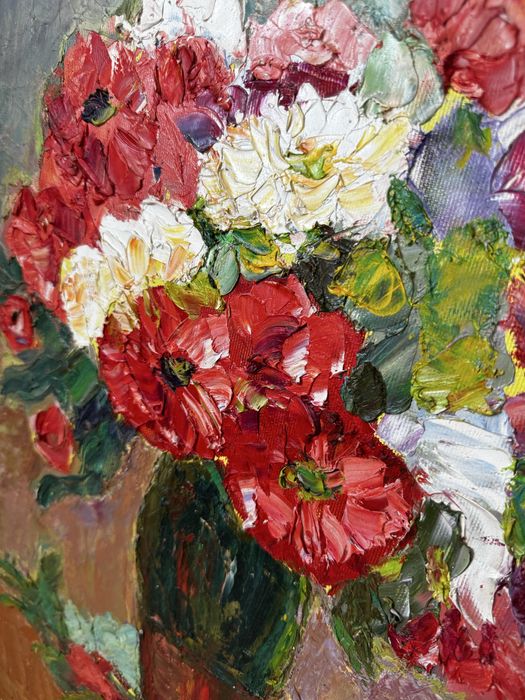 Tablou si poster [posterul s-a vandut ramane doar tab. floral]