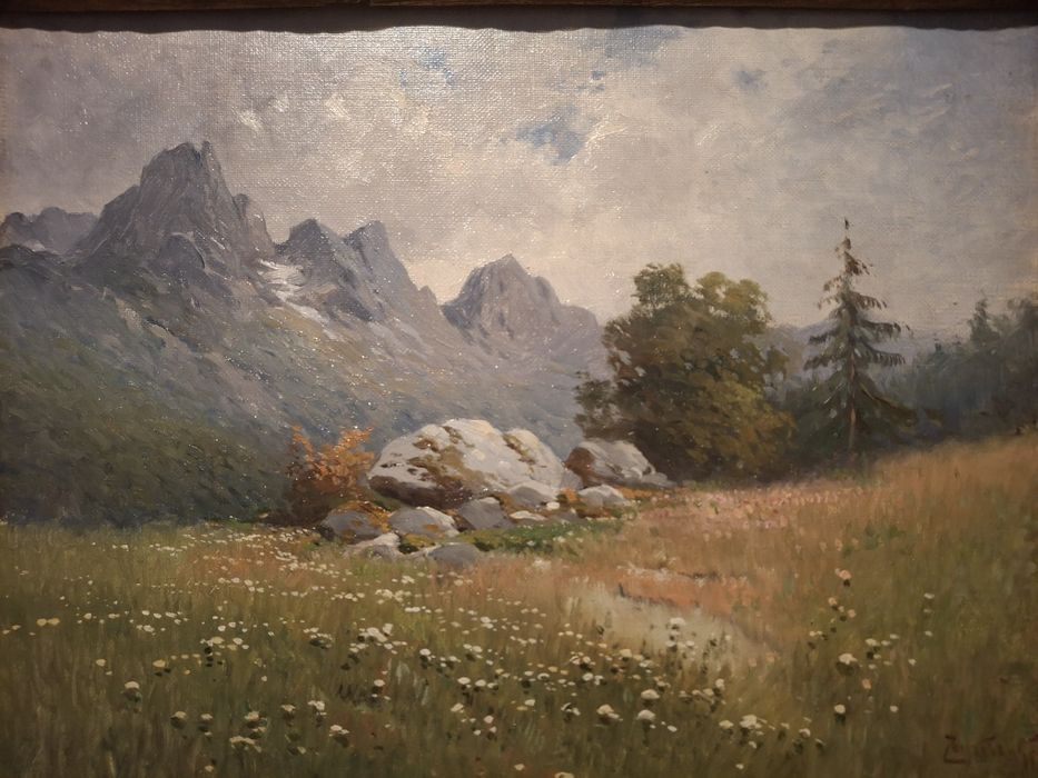 Tablou secol 19 semnat