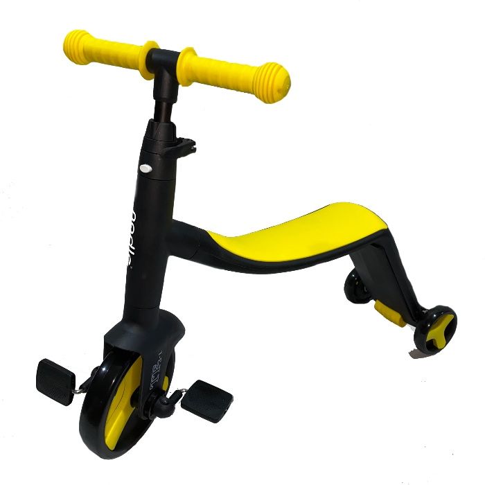 Trotineta Peggy 2 IN 1 simpla KotaBaby Galben